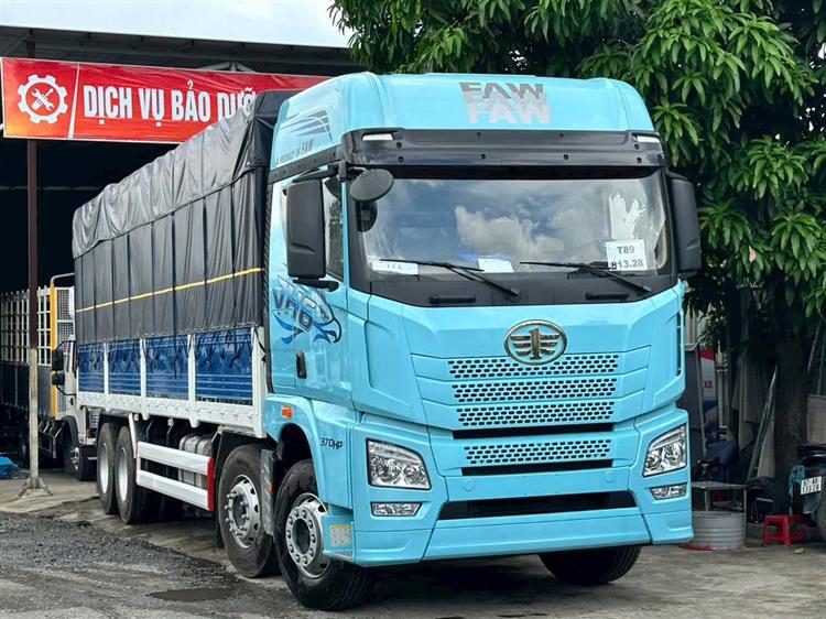 Xe Tải Thùng 4 Chân FAW JH6 370Hp